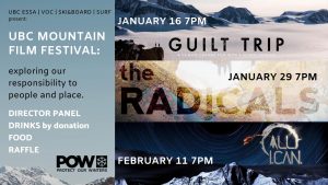 UBC Mountain Film Festival