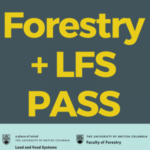 Job Opportunity: LFS/Forestry Peer Assisted Study Session (PASS) Leader